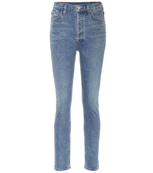 The High-Rise slim-straight jeans | Goldsign