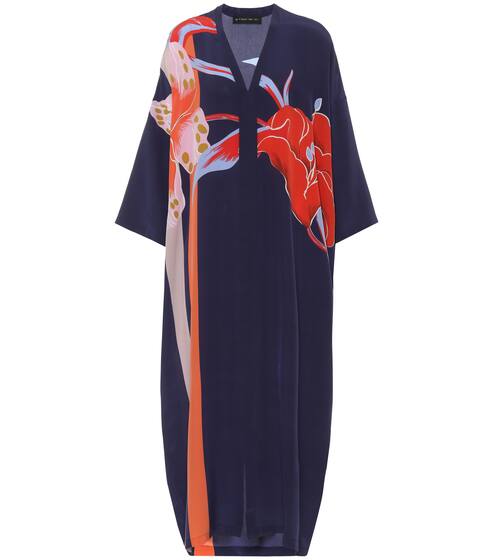 Printed silk dress | Etro