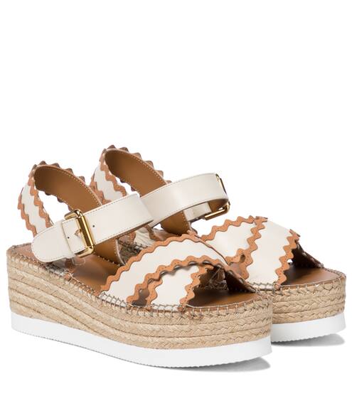 Platform espadrille sandals | See By Chloé