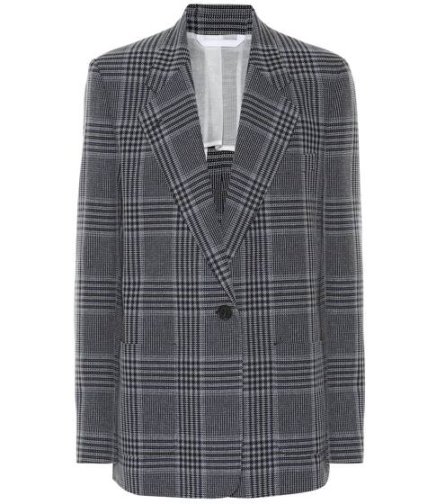 Checked cotton-blend blazer | Acne Studios