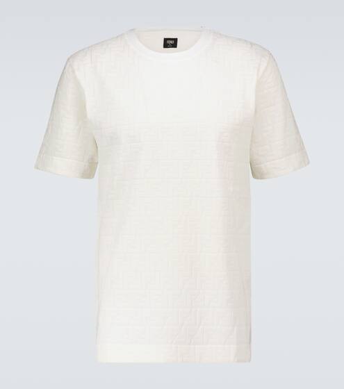 FF short-sleeved cotton T-shirt | Fendi