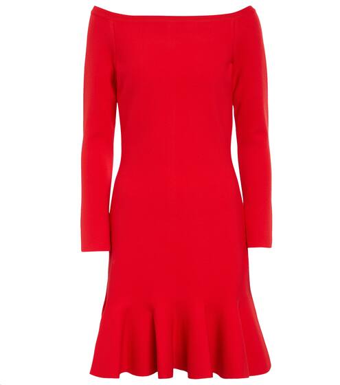 Off-shoulder minidress | Oscar de la Renta