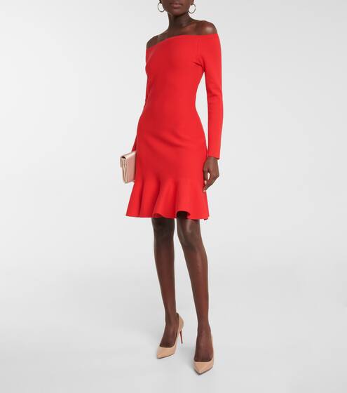 Off-shoulder minidress | Oscar de la Renta