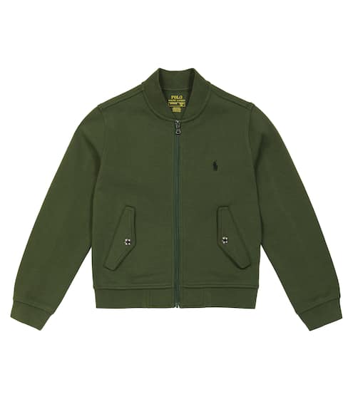 Cotton-blend track jacket | Polo Ralph Lauren Kids
