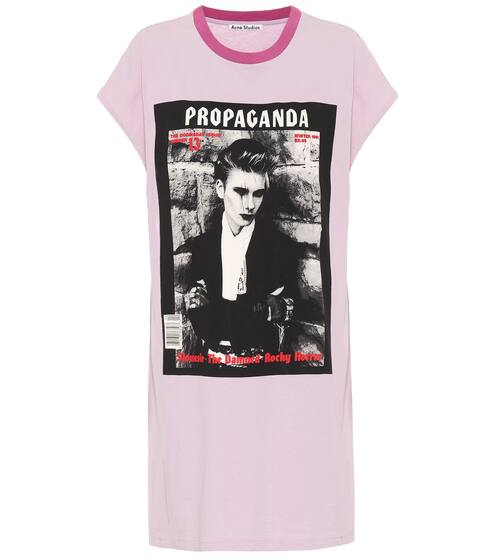 Vestido camisero de punto fino | Acne Studios