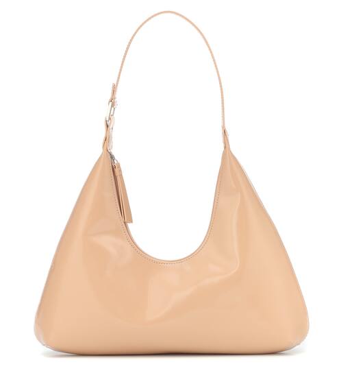 Amber patent leather shoulder bag | By Far