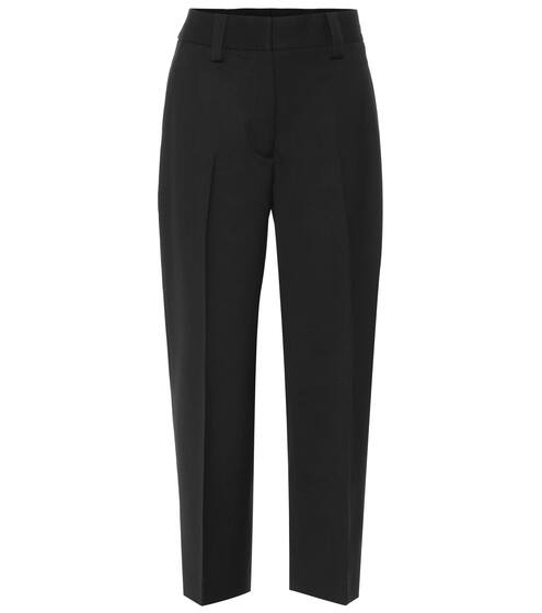 Cropped wool-blend pants | Acne Studios