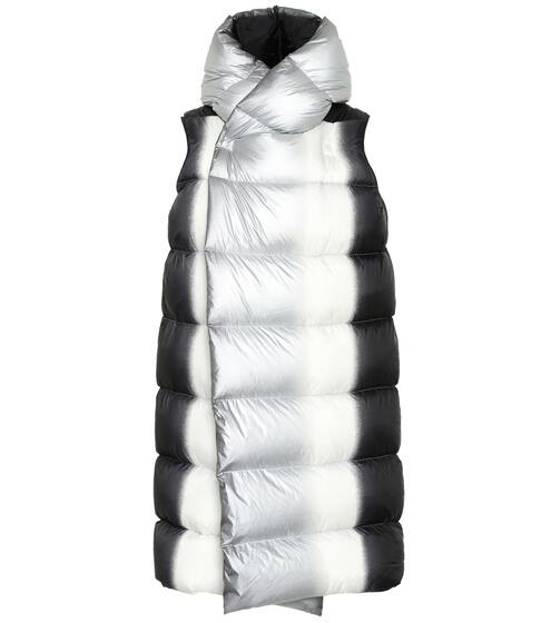 Nylon down vest | Rick Owens