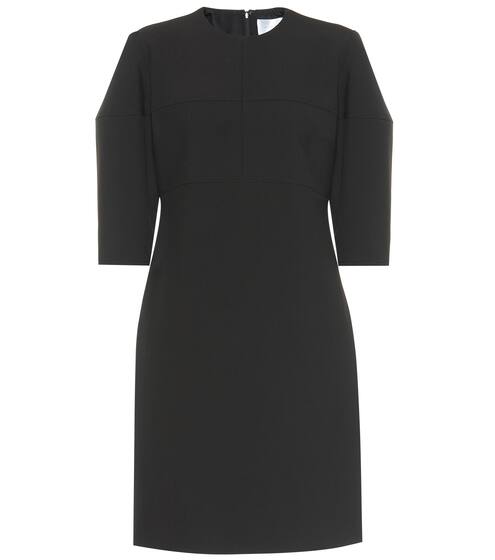 Structured-sleeve stretch minidress | Victoria Victoria Beckham