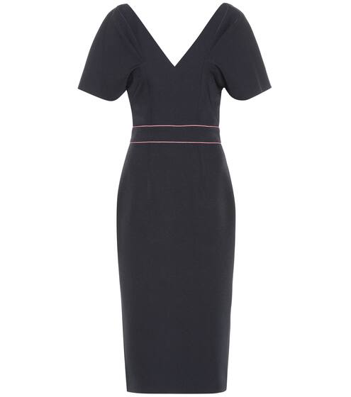 Tiana crêpe midi dress | Roksanda