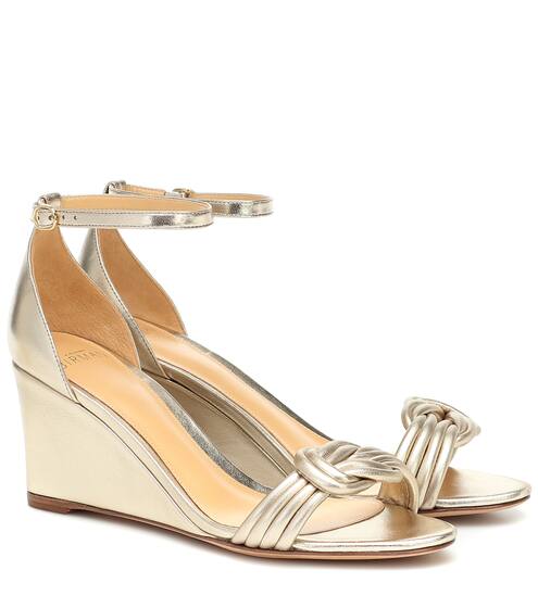 Vicky 75 metallic leather sandals | Alexandre Birman