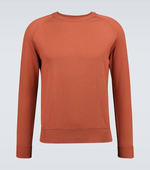 سويت شيرت من القطن بأكمام رجلان | Thom Sweeney