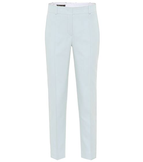Derk mid-rise slim cotton pants | Loro Piana