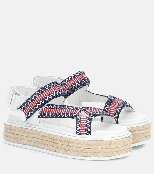 Nomad platform sandals | Prada