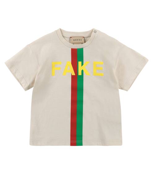 Bébé – T-shirt en coton à logo | Gucci Kids