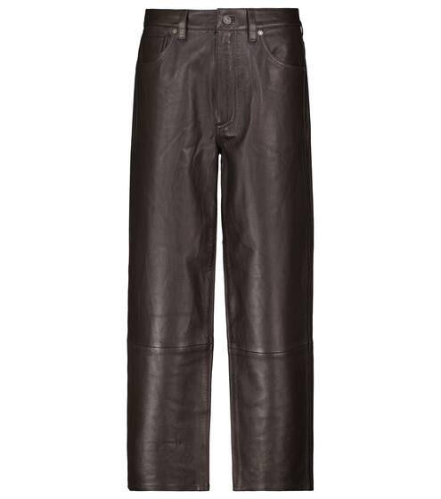 Designer Leather Pants | Mytheresa