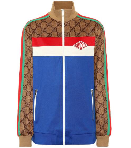 GG technical jersey jacket | Gucci