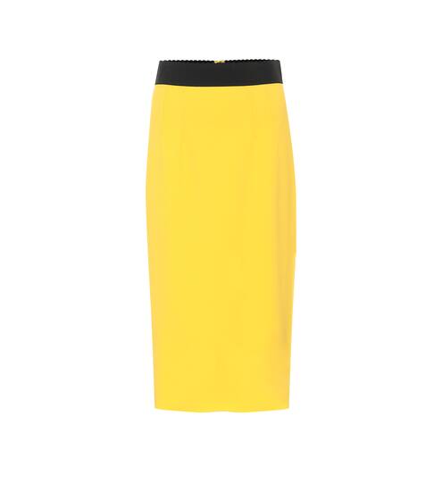 Crêpe pencil skirt | Dolce & Gabbana