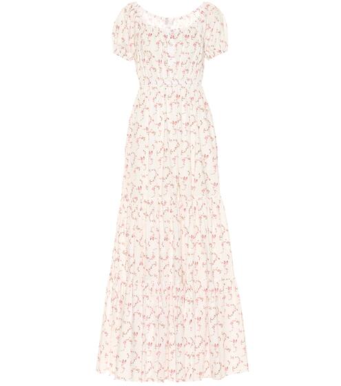 Bardot stretch cotton maxi dress | Caroline Constas