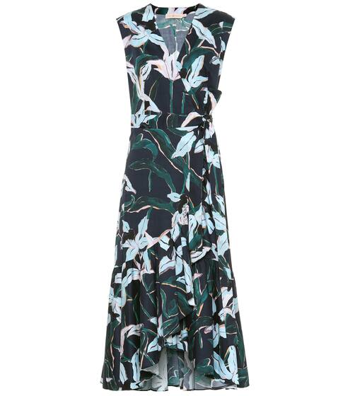 Floral cotton midi dress | Tory Burch