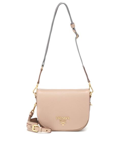 Leather crossbody bag | Prada
