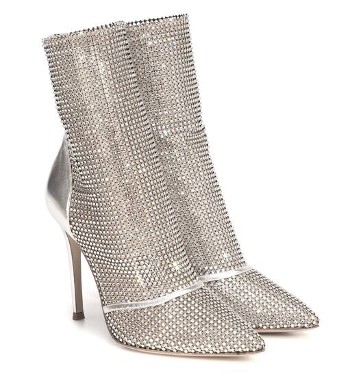 Adore 105 embellished ankle boots | Gianvito Rossi