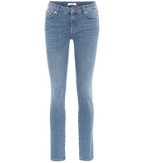 Pyper mid-rise skinny jeans | 7 For All Mankind