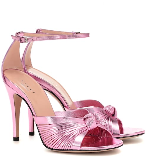 Crawford leather sandals | Gucci
