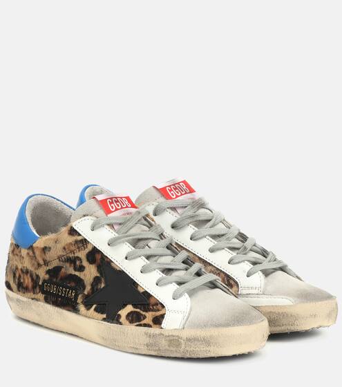 Superstar leopard-print sneakers | Golden Goose