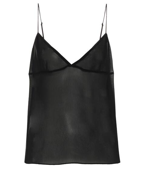 Silk-georgette camisole | Saint Laurent
