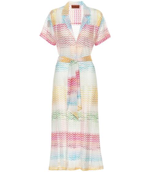 Crochet knit midi dress | Missoni Mare