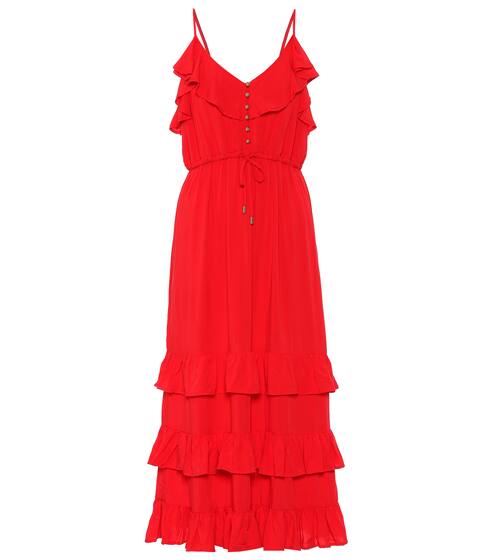 Bethan ruffled midi dress | Melissa Odabash