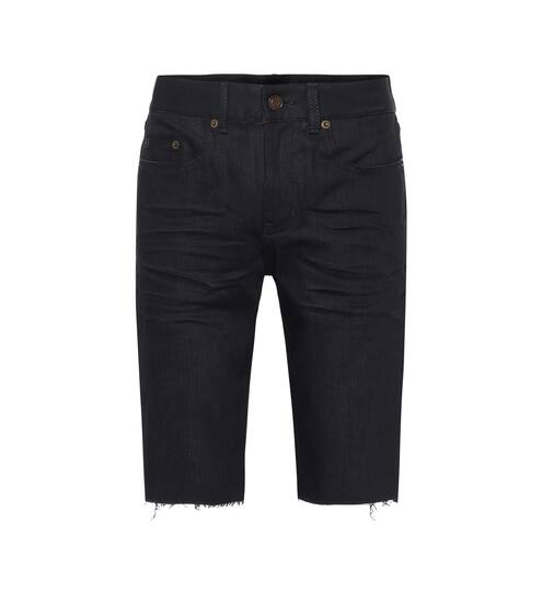Stretch-denim Bermuda shorts | Saint Laurent