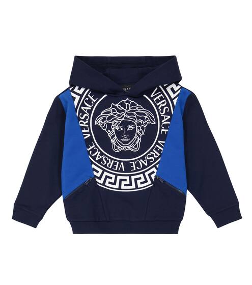 Medusa La Greca jersey hoodie | Versace Kids