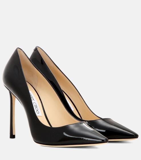 Romy 100 patent leather pumps | Jimmy Choo
