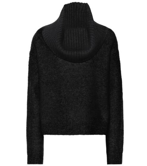 Cowl-neck mohair-blend sweater | Acne Studios