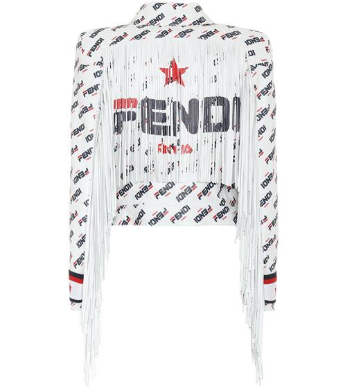FENDI MANIA leather jacket | Fendi