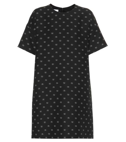 VLOGO wool and silk dress | Valentino