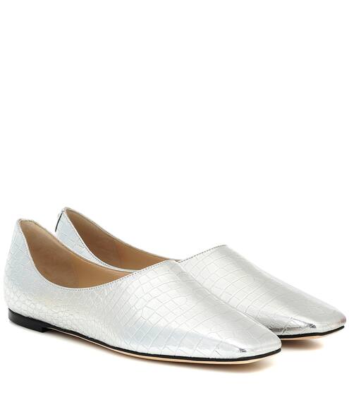 Joselyn leather ballet flats | Jimmy Choo