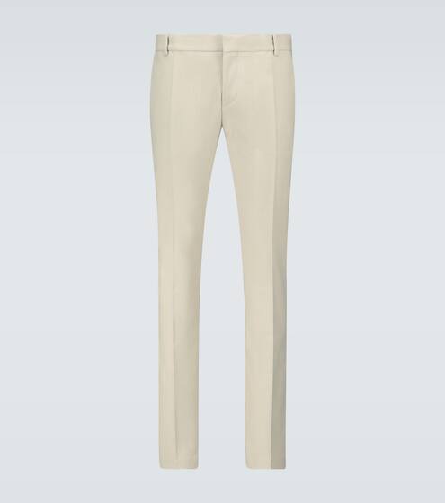 Exclusive to Mytheresa - slim-fit cotton pants | Balmain