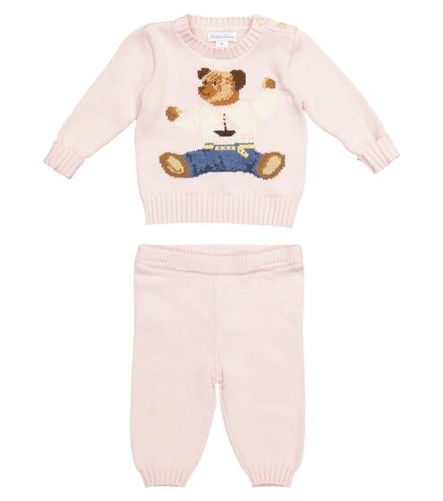 Baby cotton sweater and pants set | Polo Ralph Lauren Kids