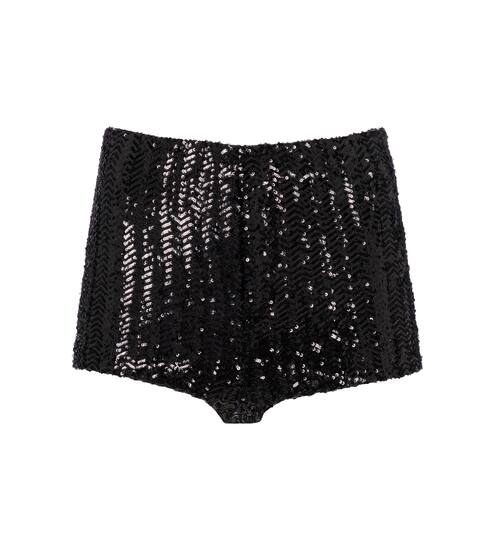 Ozidi high-rise sequined shorts | Isabel Marant