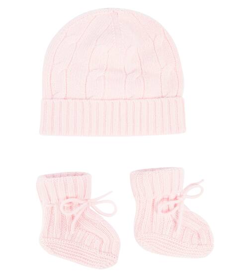 Baby cashmere hat and socks set | Polo Ralph Lauren Kids