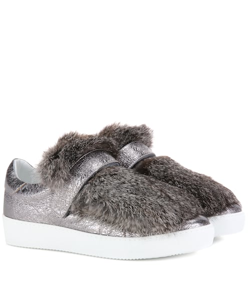 moncler fur sneakers moncler fur sneakers