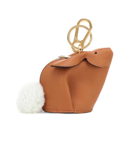 Bunny leather pouch | Loewe