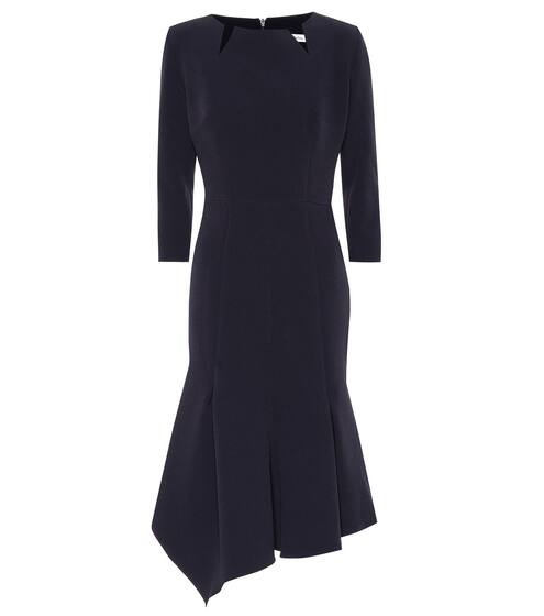 Noelle crêpe midi dress | Safiyaa