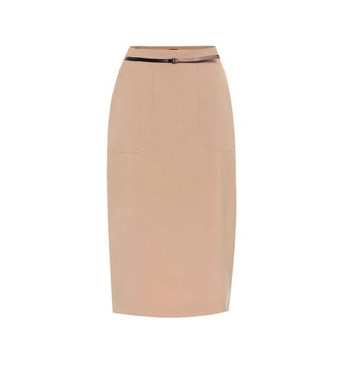 Casey stretch-wool high-rise skirt | Altuzarra