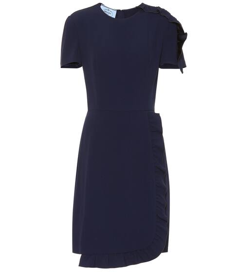 Satin crêpe dress | Prada