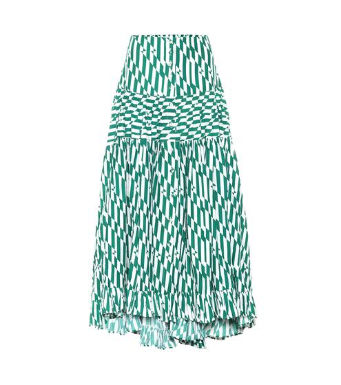 Penelope printed cotton maxi skirt | Alexandra Miro