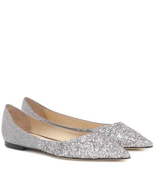 Ballerinas Love mit Glitter | Jimmy Choo